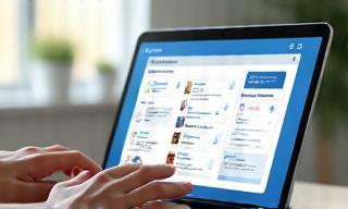 Modern online education interface